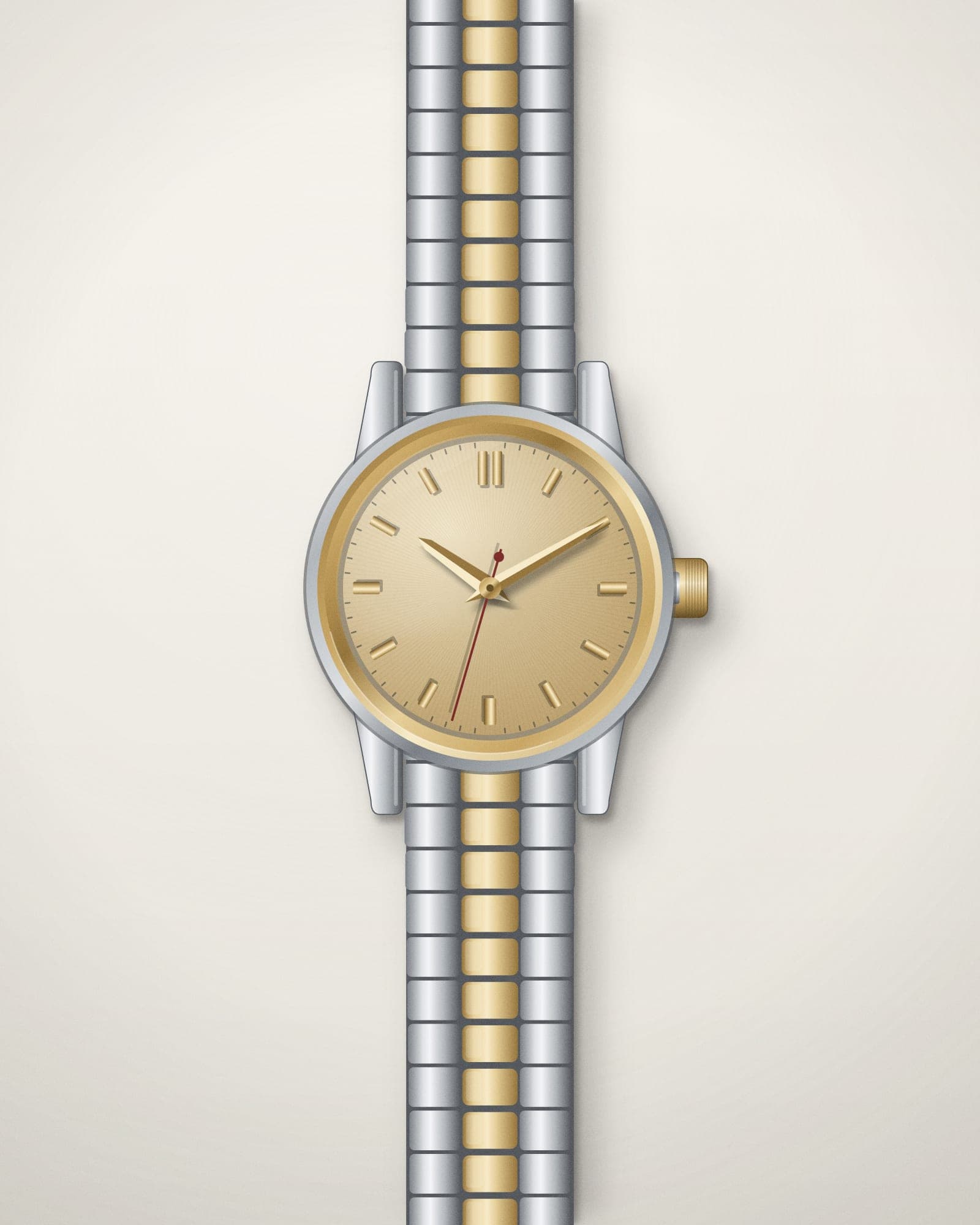 Rolex Datejust 36 Everose Rolesor — front view